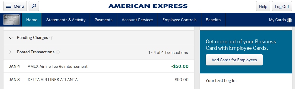 CONFIRMED: $50 e-Gift card sweet spot for AMEX Platinum card Delta ...