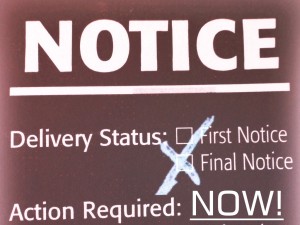 final notice