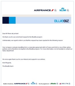 flying bluebiz says no