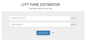 lyft estimator
