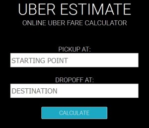 uber estimate