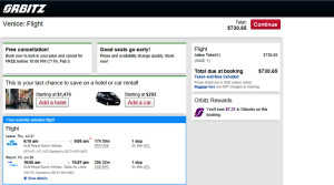 San Francisco to Venice SFO-VCE Delta Air Lines Mega Mileage Run Orbitz