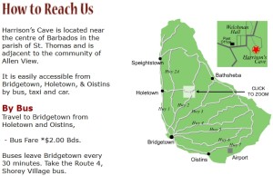 location harrisons cave barbados