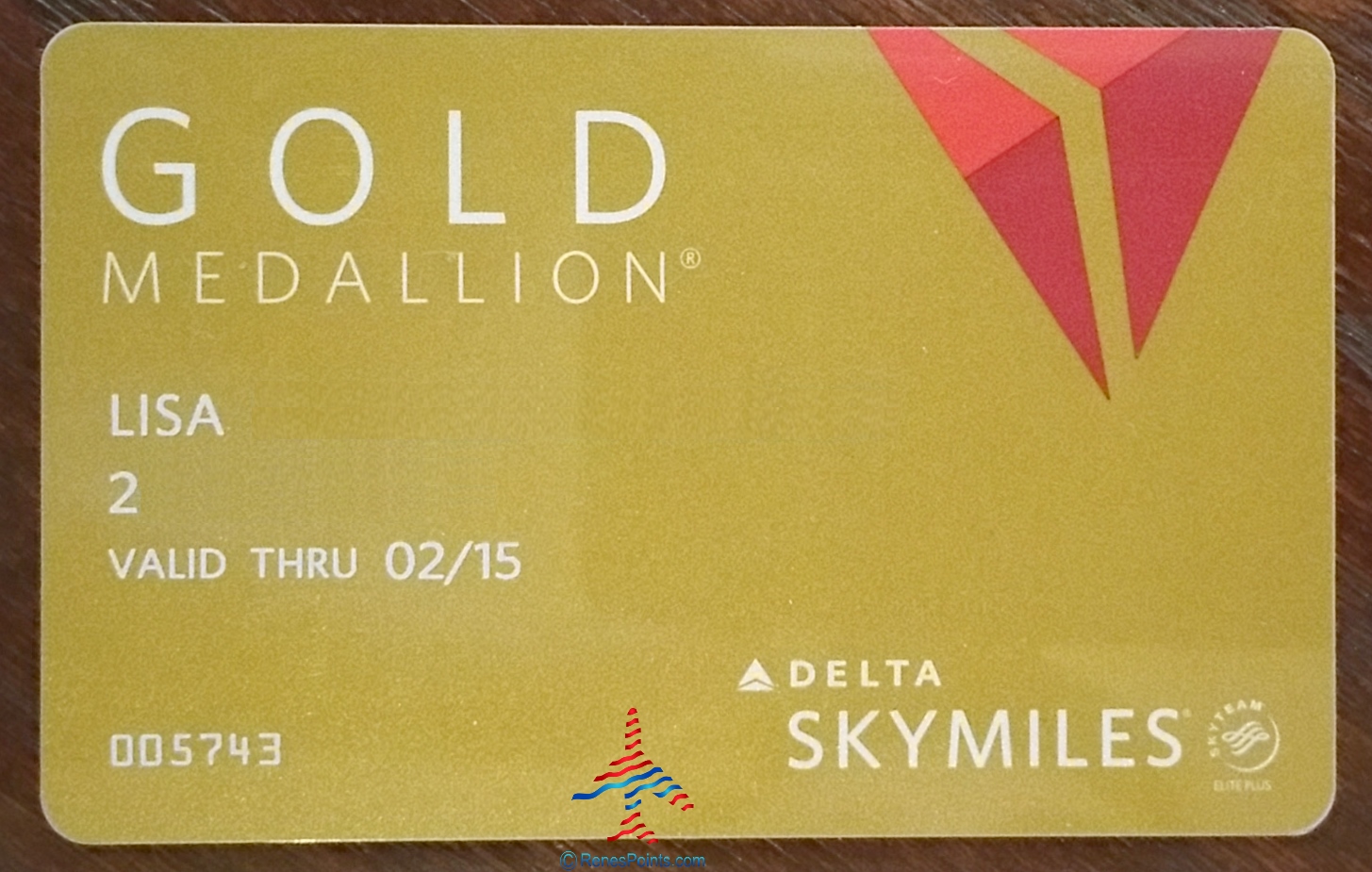 real delta gold medallion card renes points blog Eye of the Flyer