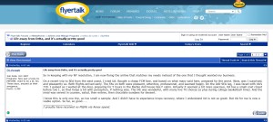 delta 1mm flying other airlines and likes it