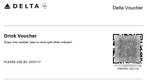 drink voucher printed from Delta-com renespoints blog