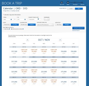 usa to australia after nov 1 2016