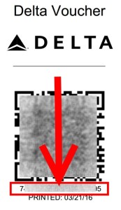 where the numbrer is for the delta FA to put into Skypro unit
