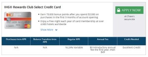 70k ihg card