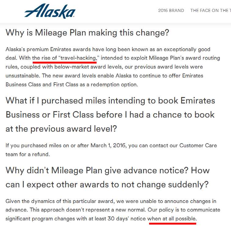 I don’t “travel-hack” – Alaska Airlines! Do you? And expect more unannounced devaluations in the future!