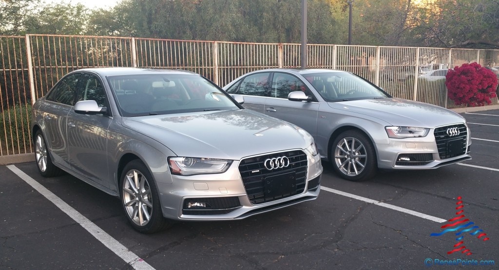 a group of cars parked in a parking lot