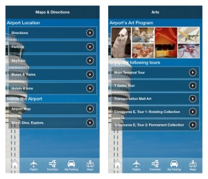 iflyATL app airport info and art