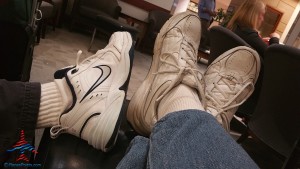 texasyankee and rene at delta salt lake slc sky club between broken jets