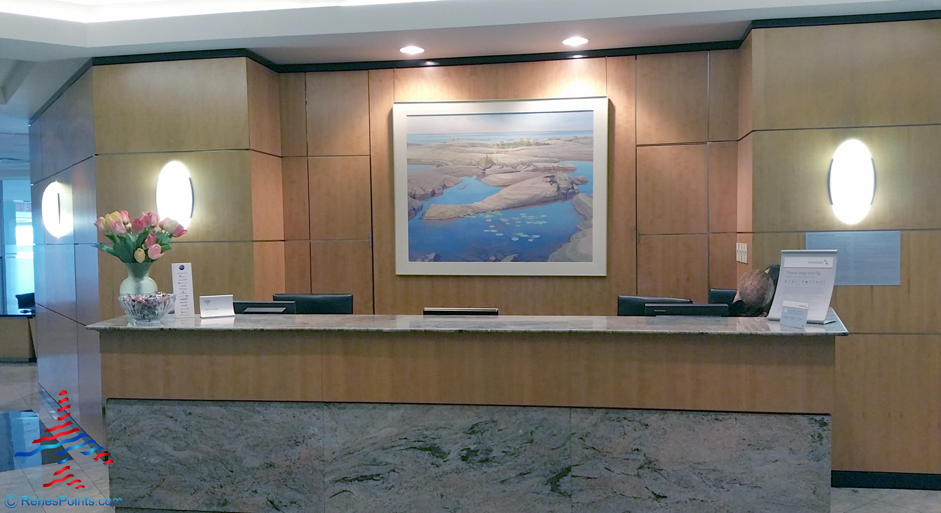 American Airlines Admirals Club YYZ Toronto Canada Terminal 3 Concourse