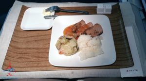 Delta 777 jfk to nrt renespoints blog review main meal