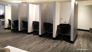 Delta DFW SkyClub E11 Cubicles (3)