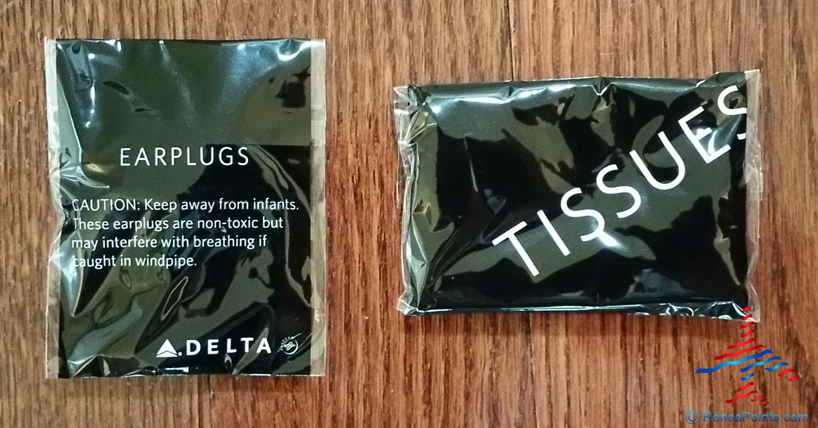 My Delta Million Miler flight – 2016 Delta One TUMI Amenity Kit Black and Gray Review