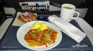 First Class Alaska Airlines
