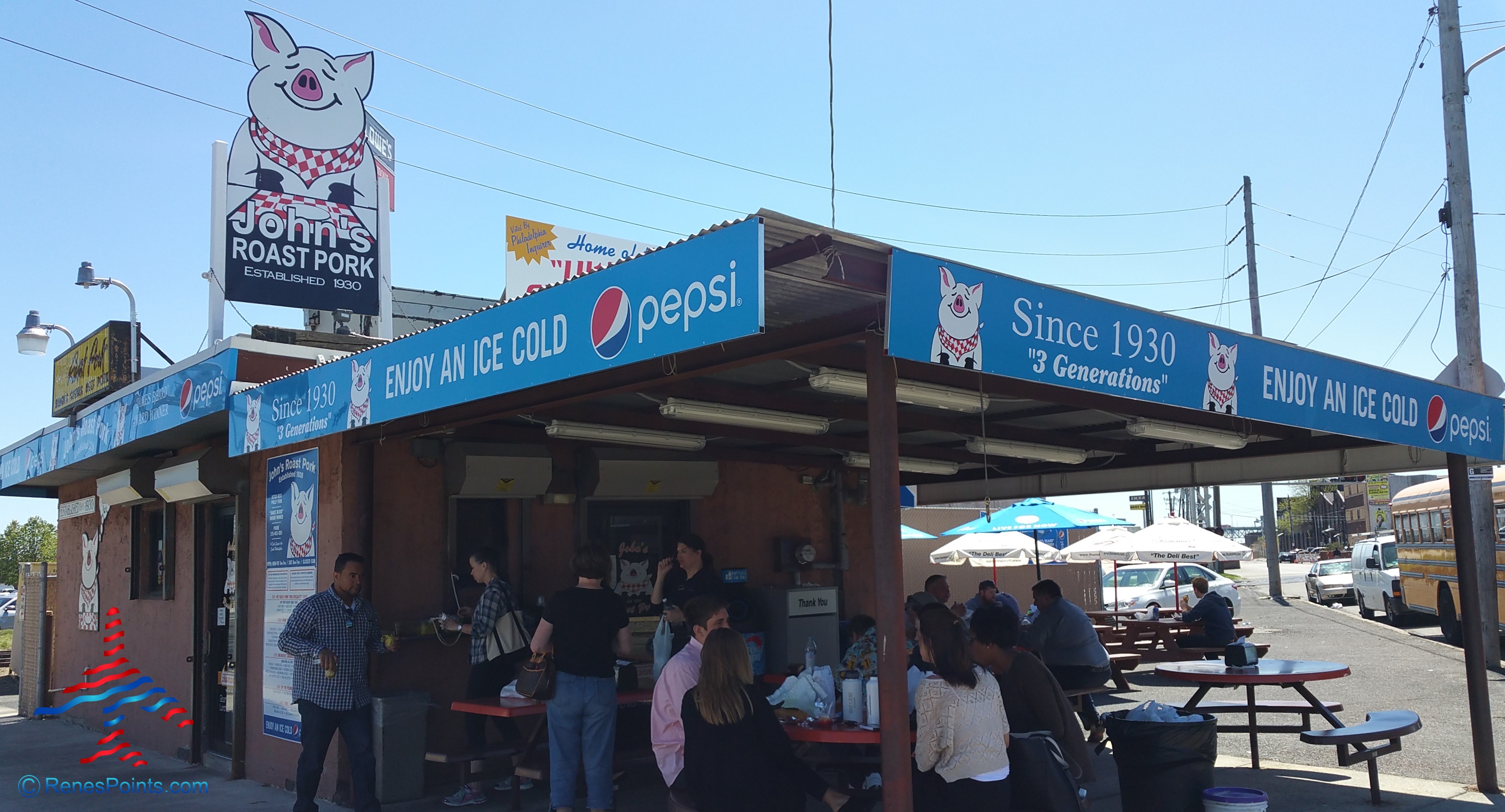 Sorry PHL but John’s Roast Pork is better than Tony Luke’s Cheese Steak Sandwich (oh, I am in trouble now)!