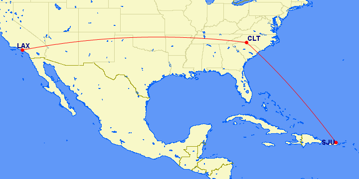 Los Angeles to San Juan American Airlines $289 Summer Sale Elite Mileage Runs Act NOW!