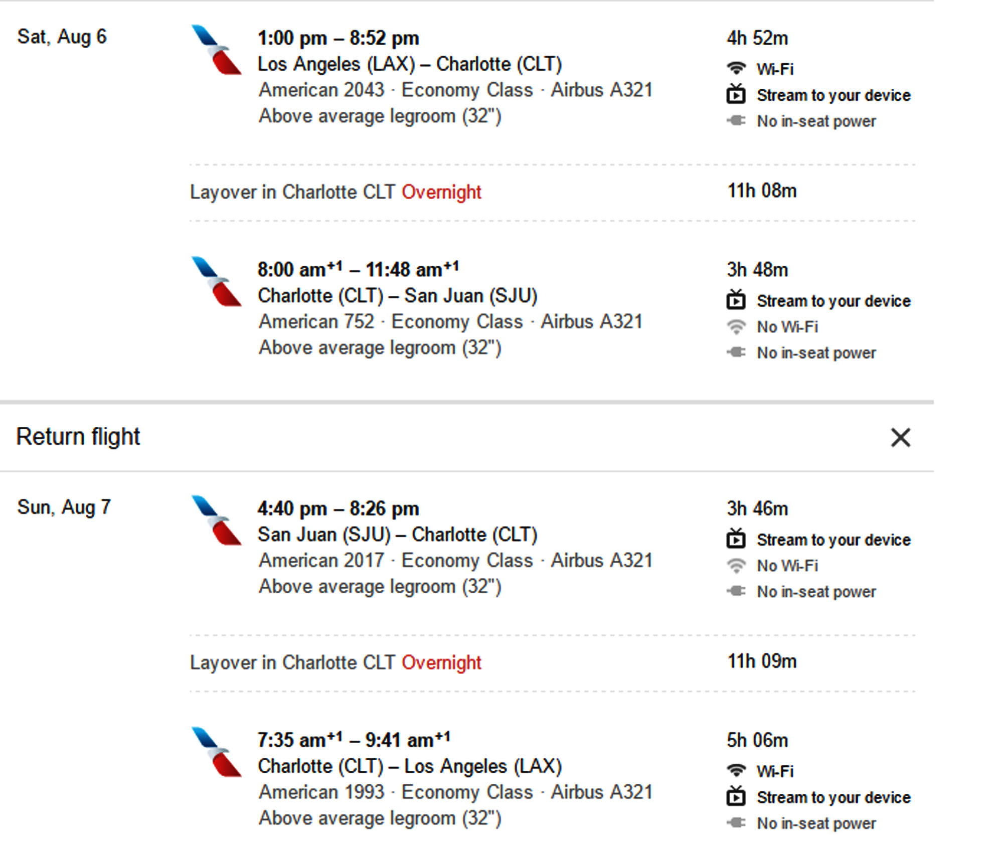 Los Angeles to San Juan American Airlines $289 Summer Sale Elite Mileage Runs Act NOW!