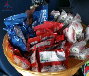 first class snack basket delta when meal is served and short flights