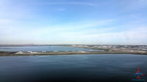 jets lined up to take off from JFK renespoints million miler run to japan