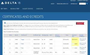lots of new little ecredits have shown up in mydelta