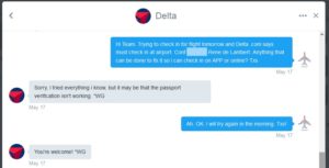 no joy delta check in yyz and i got the ssss