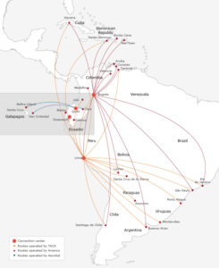 Avianca Airlines Route 1