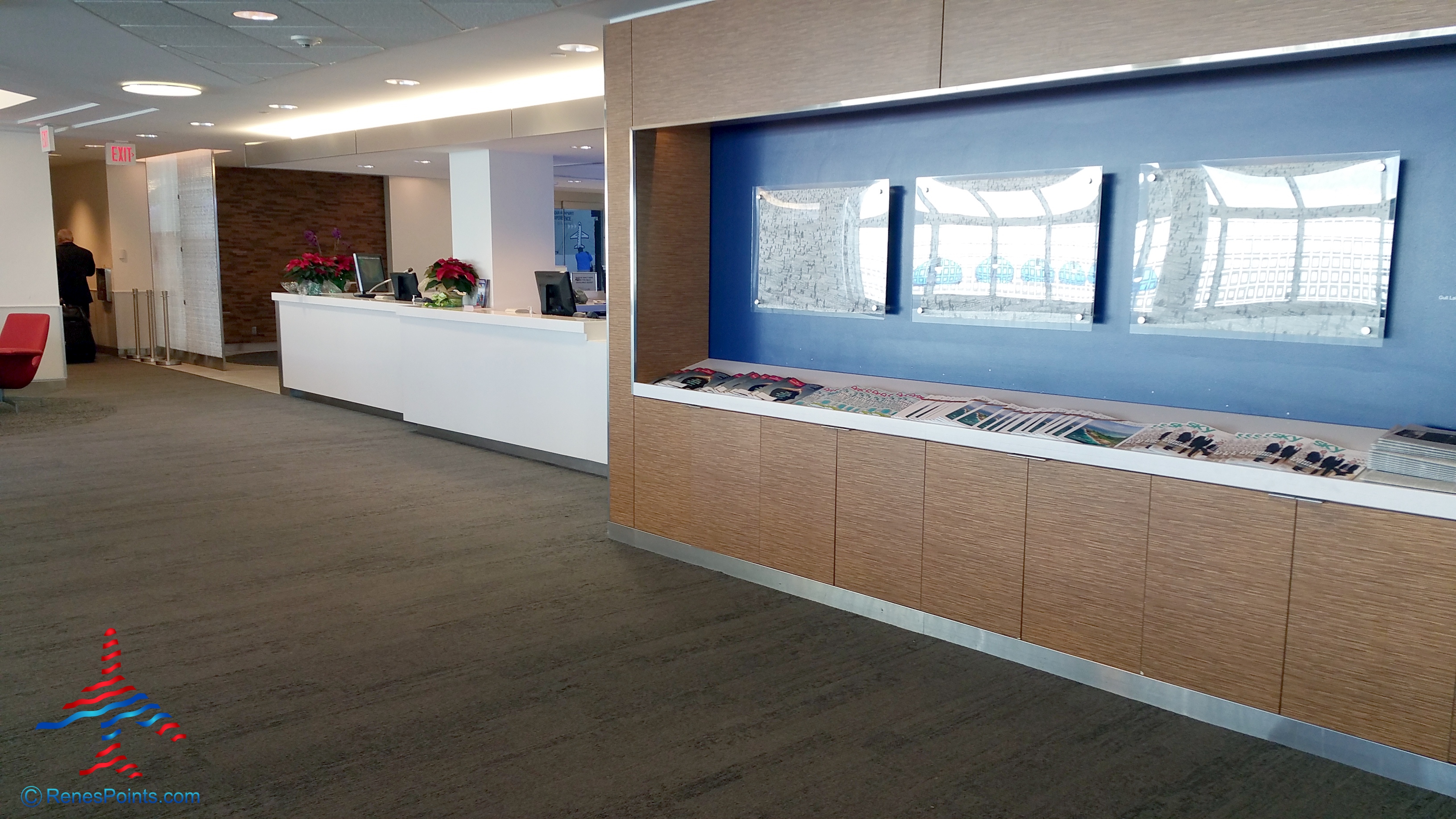 Delta Sky Club Minneapolis MSP Central Concourse Review