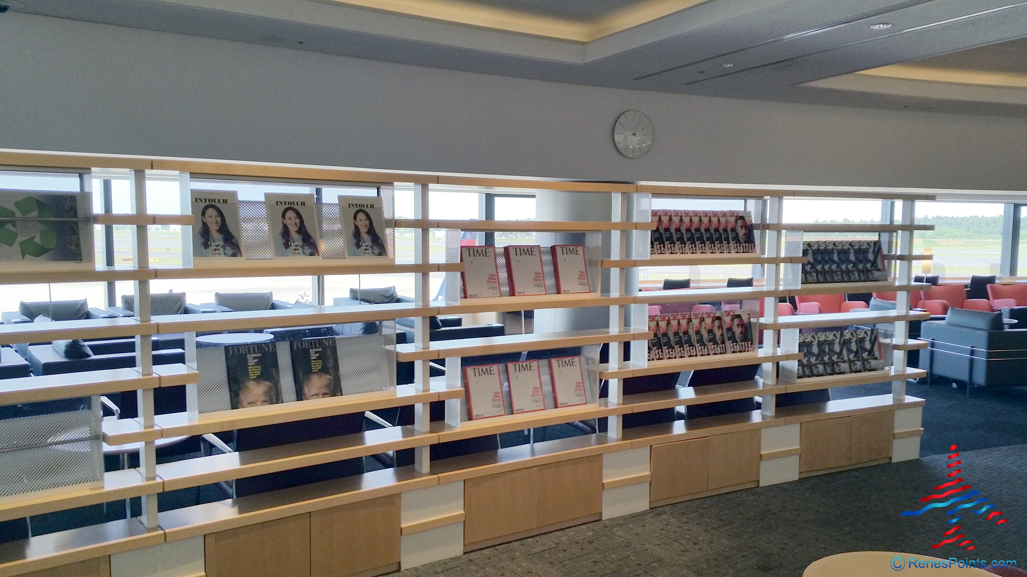 My Delta Million Miler flight – Delta Sky Club NRT Narita Airport near Gate 21 review