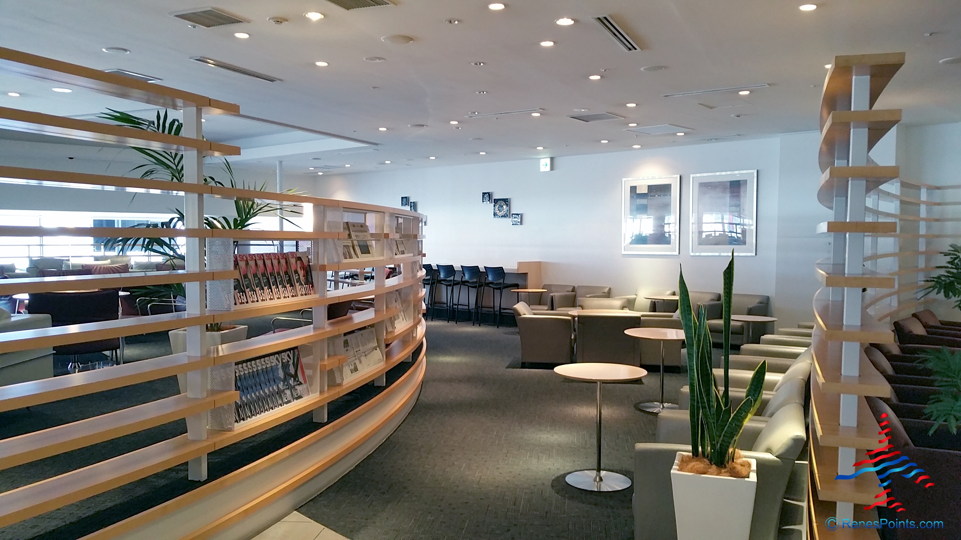 My Delta Million Miler flight – Delta Sky Club NRT Narita Airport near Gate 15
