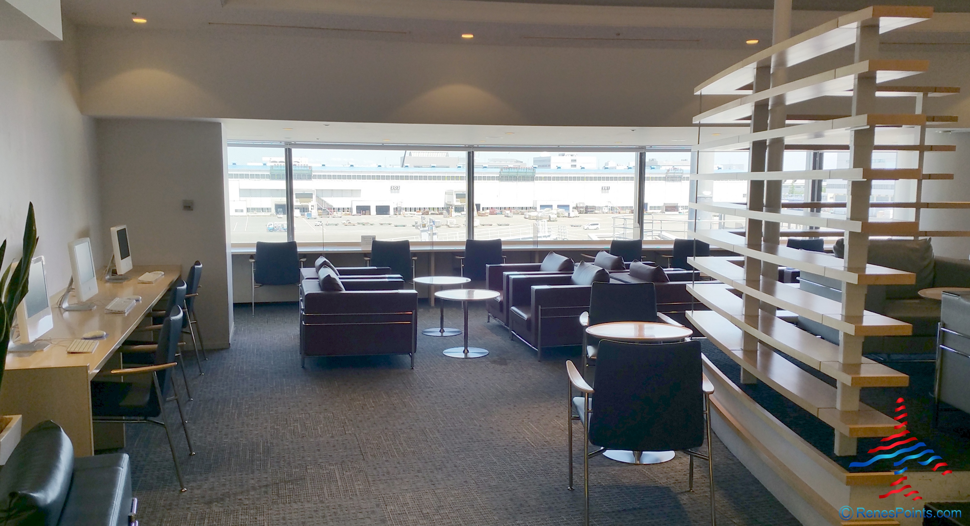 My Delta Million Miler flight – Delta Sky Club NRT Narita Airport near Gate 15