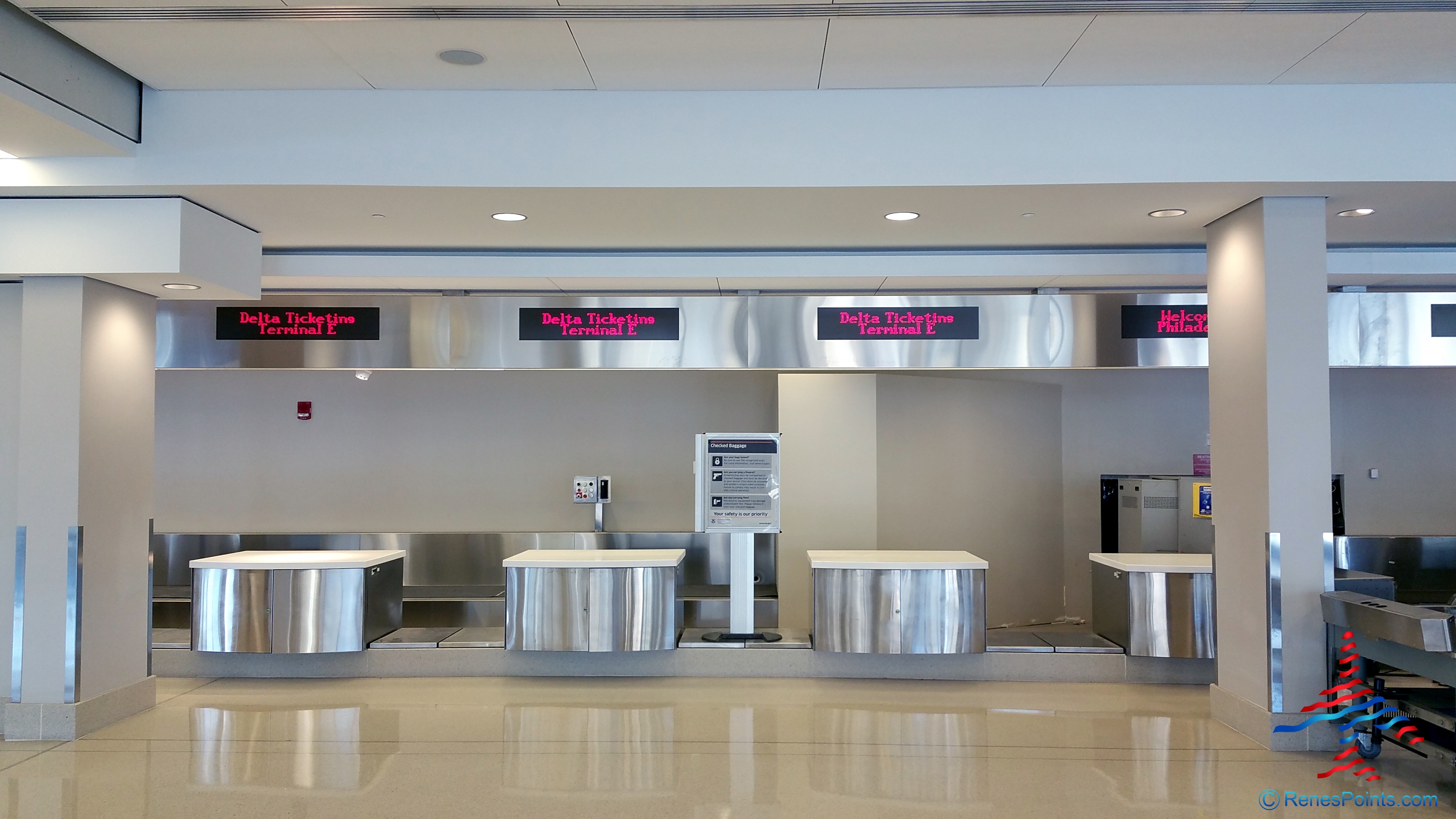 Review: Delta Sky Club Philadelphia PHL Terminal D by RenésPoints travel blog