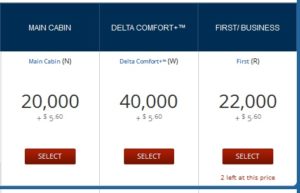 delta 1st class