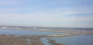 landing in JFK