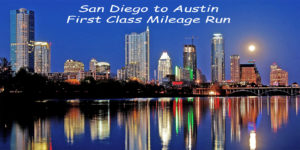 San Diego to Dallas Flight Banner