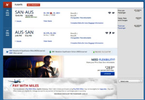 San Diego to Dallas Flight Book