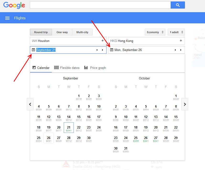 Houston to Hong Kong $341 & 16746MQMs at 2.1CPM long weekend Delta Elite Mileage Run
