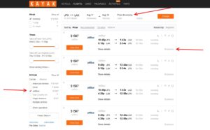 jet blue search for prem economy