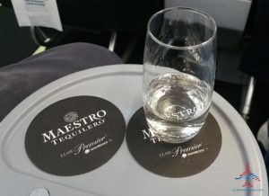 AeroMexico Skyteam 737-800 business class seat review and dinner RenesPoints travel blog (4)
