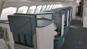 Delta Air Line 747 Delta One business class seat flight review NRT Japan to DTW Detroit RenesPoints blog (3)