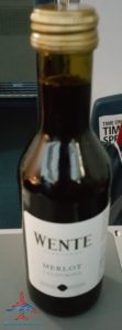 Delta Air Lines Wente Merlot red wine on all regional partners RenesPoints blog