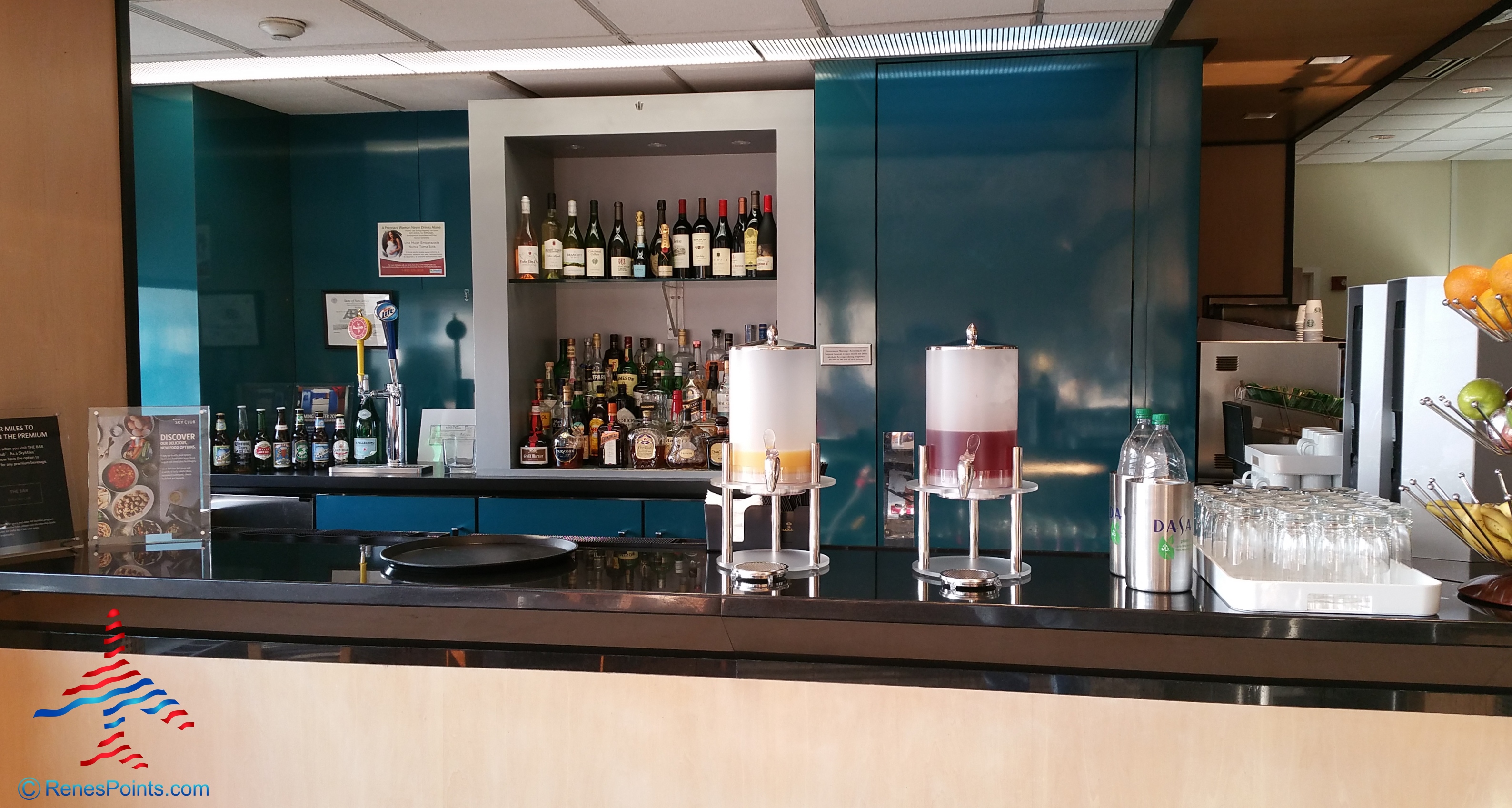Delta Sky Club Review EWR Newark Liberty International Airport