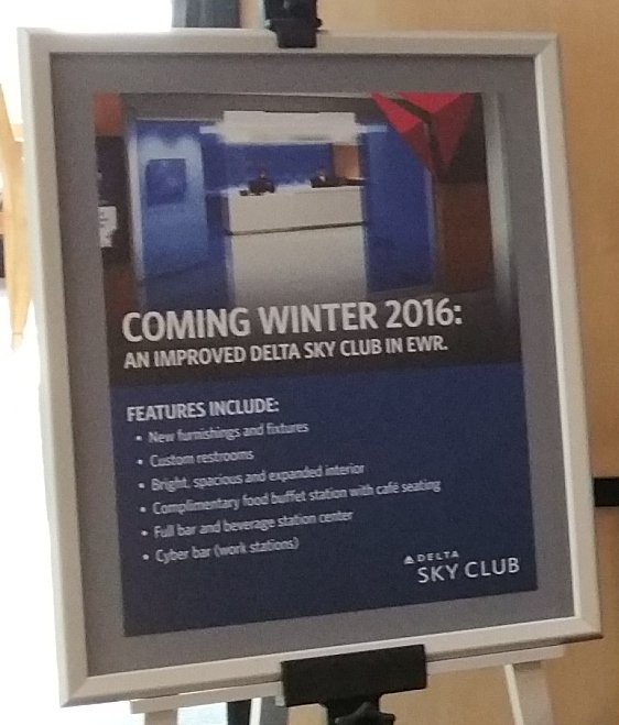 Delta Sky Club Review EWR Newark Liberty International Airport