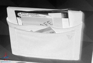 sky magazine in delta air lines seatback pocket