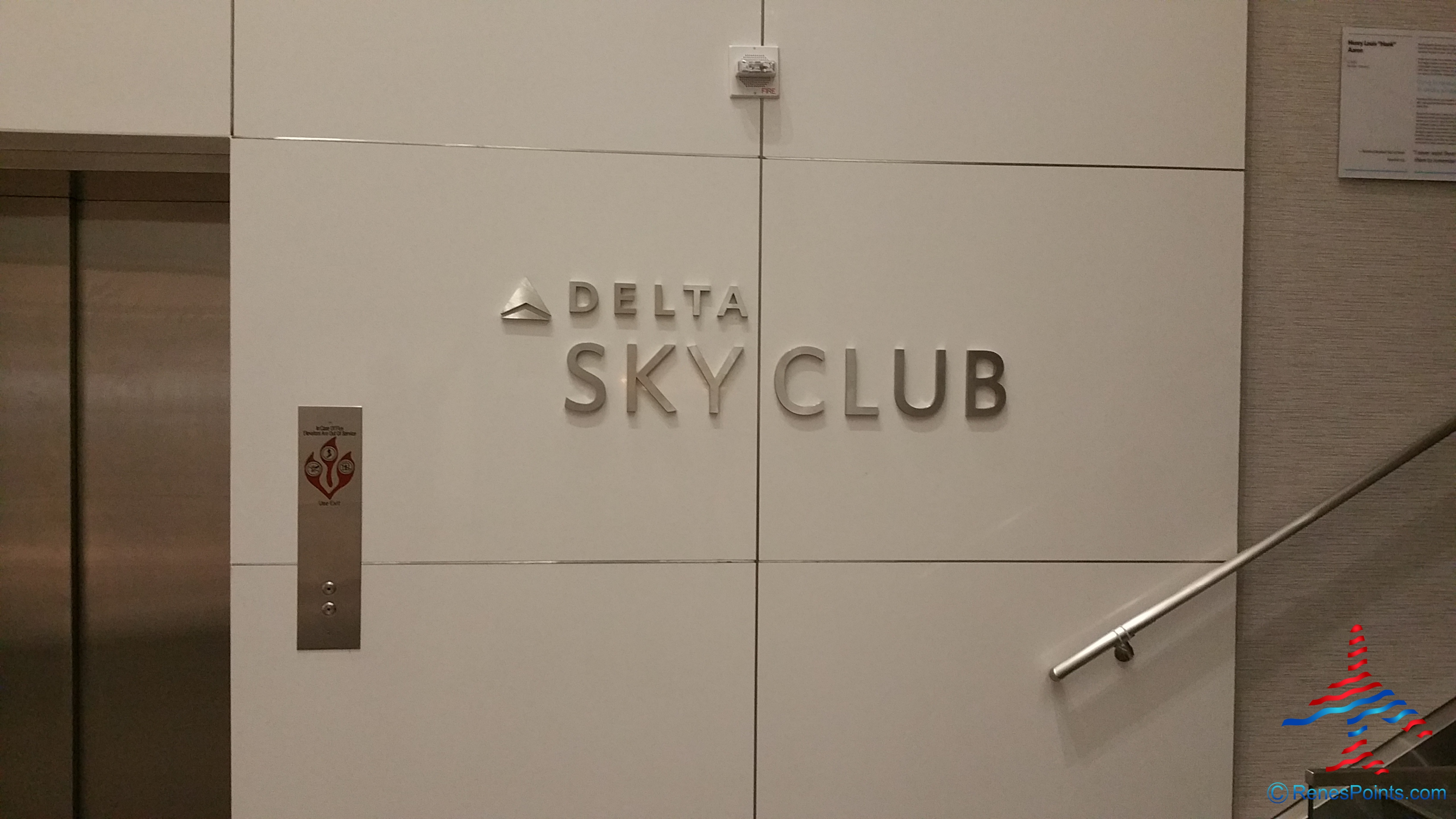 Delta Sky Club ATL Atlanta Concourse B Review by RenesPoints blog