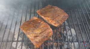 Salmon on the grill RenesPoints blog