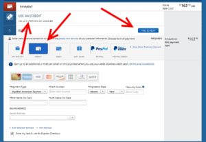 chance to use 3 credits per ticket